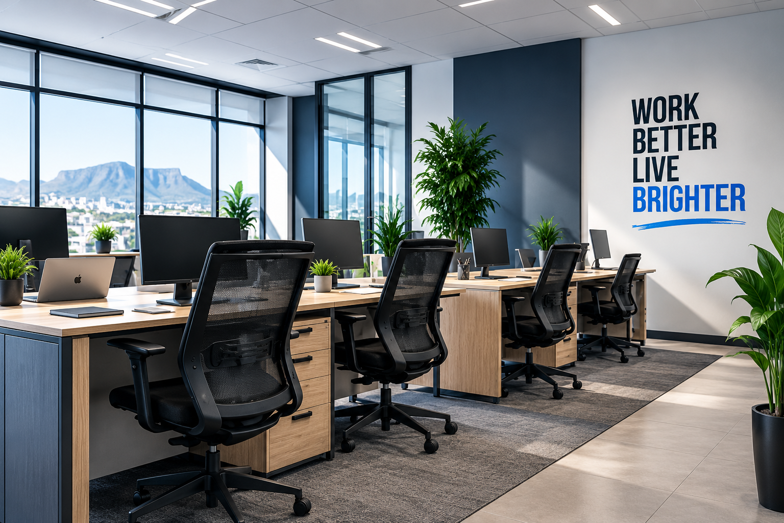 Modern Business Furniture Worx workspace