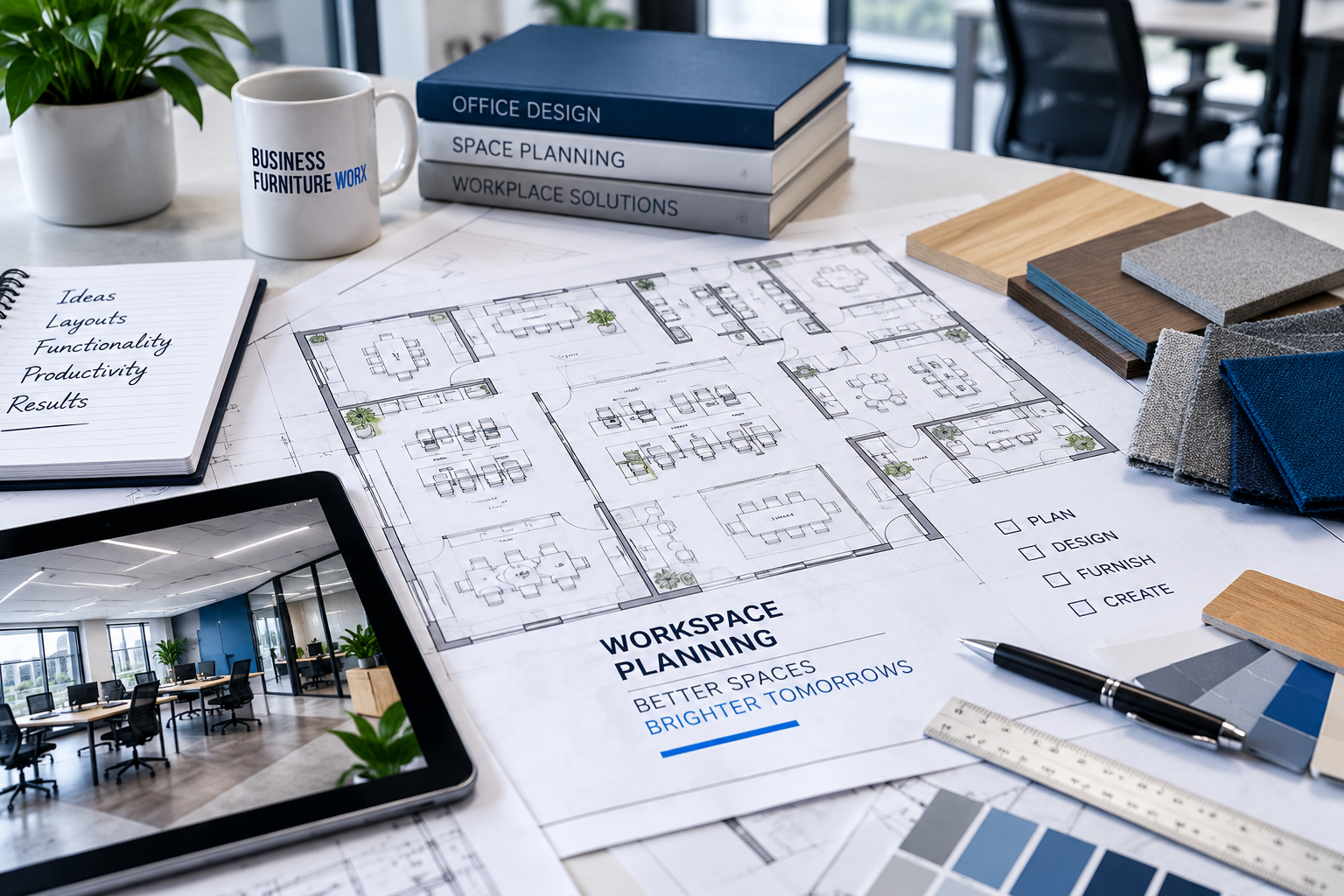 Office space planning and design